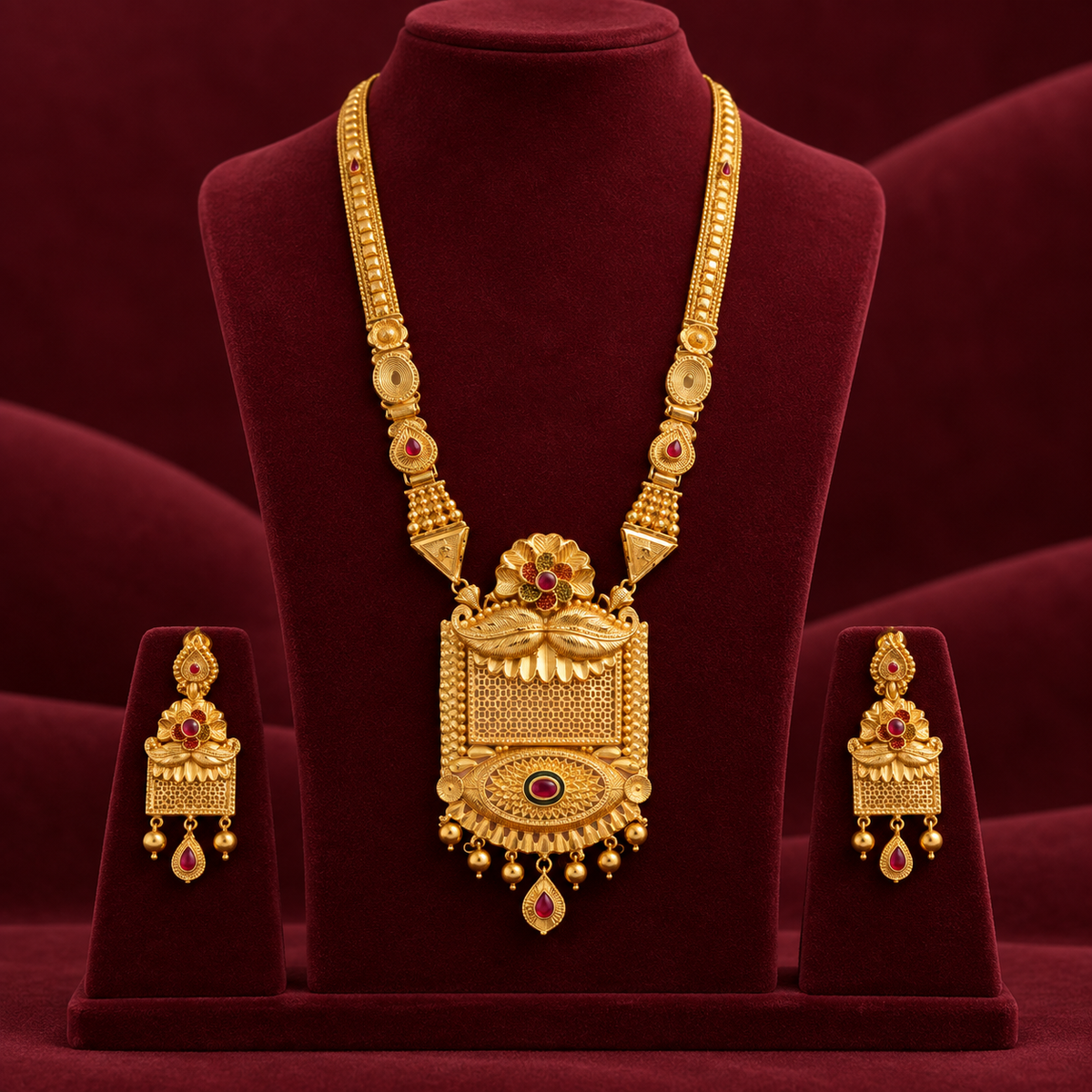 Long necklaces