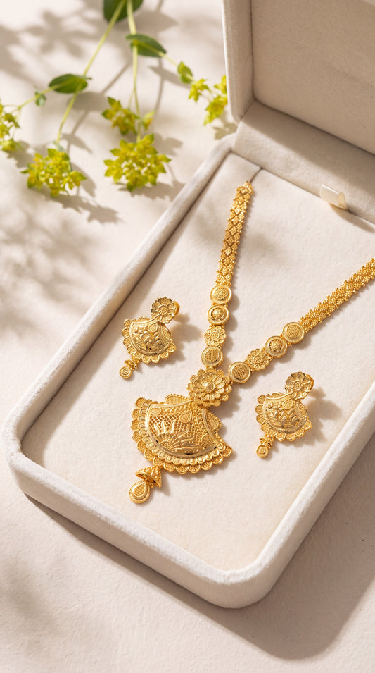 Fan Scallop Haaram Set