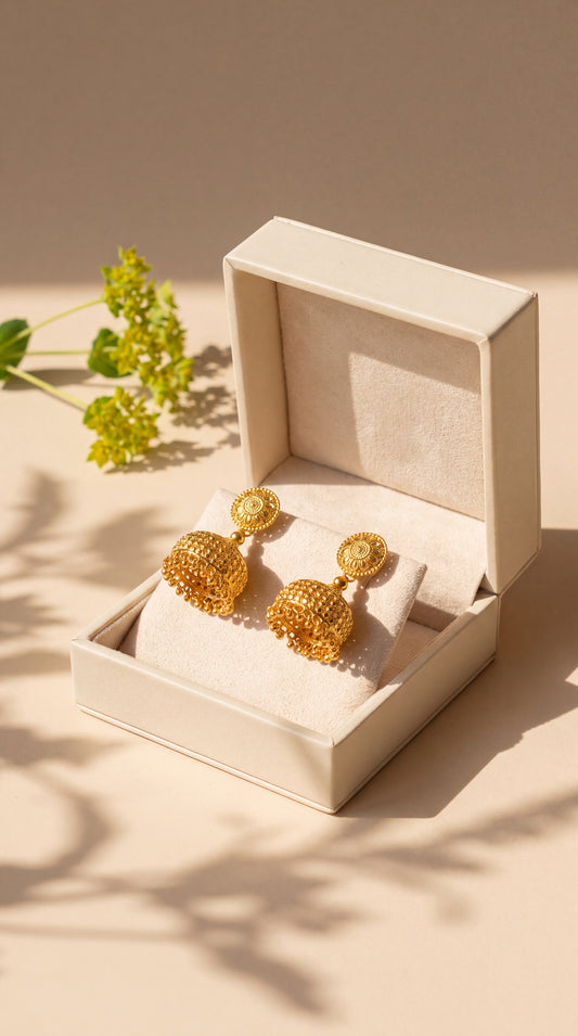 Filigree Dome Jhumka