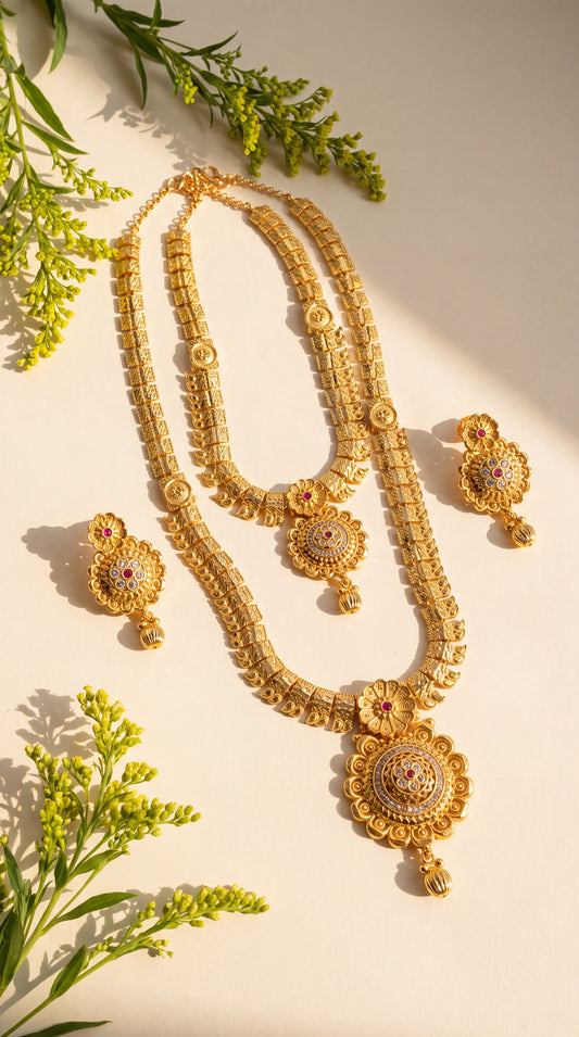 Mandala Combo Necklace Set