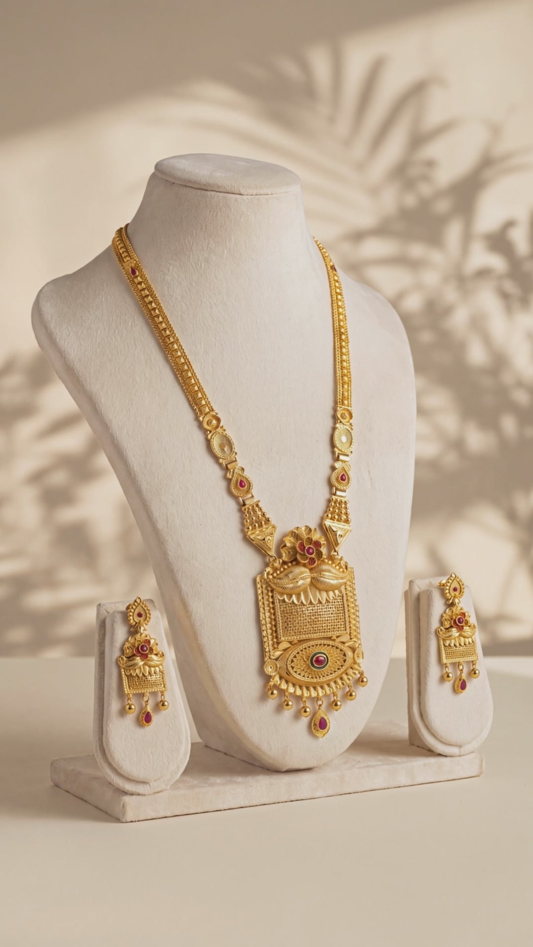 Square Bloom Haaram Set